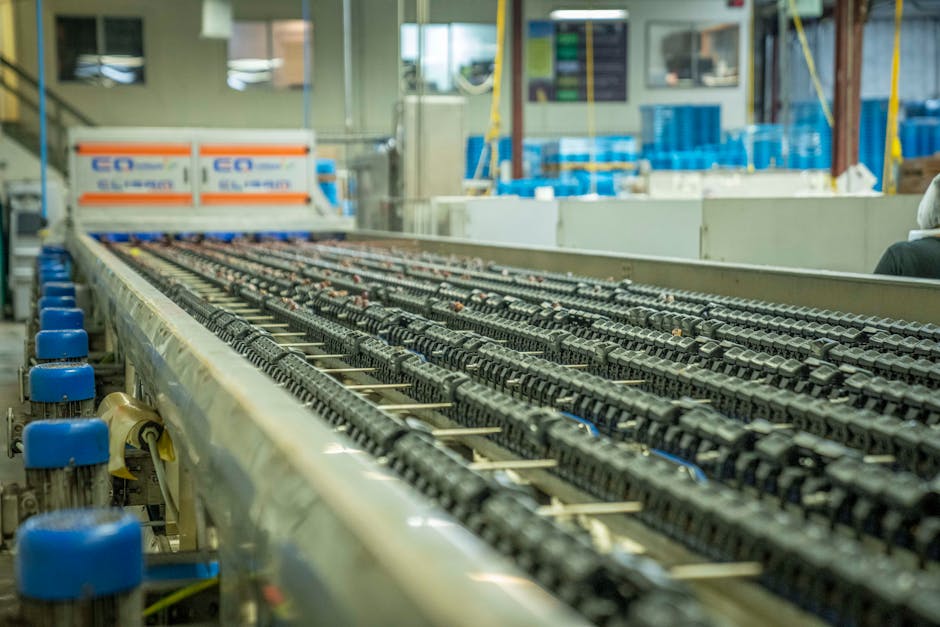 Snelle sorteerbanden in een magazijn