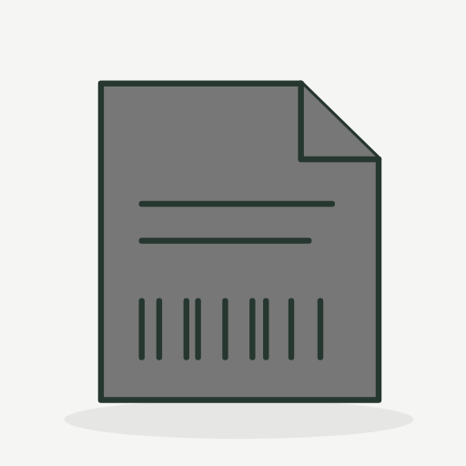 Verzendlabel 53 — grijs