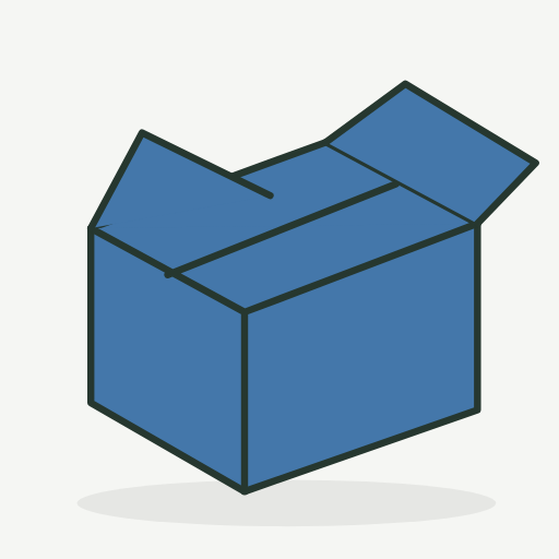 Verzenddoos 11 — blauw